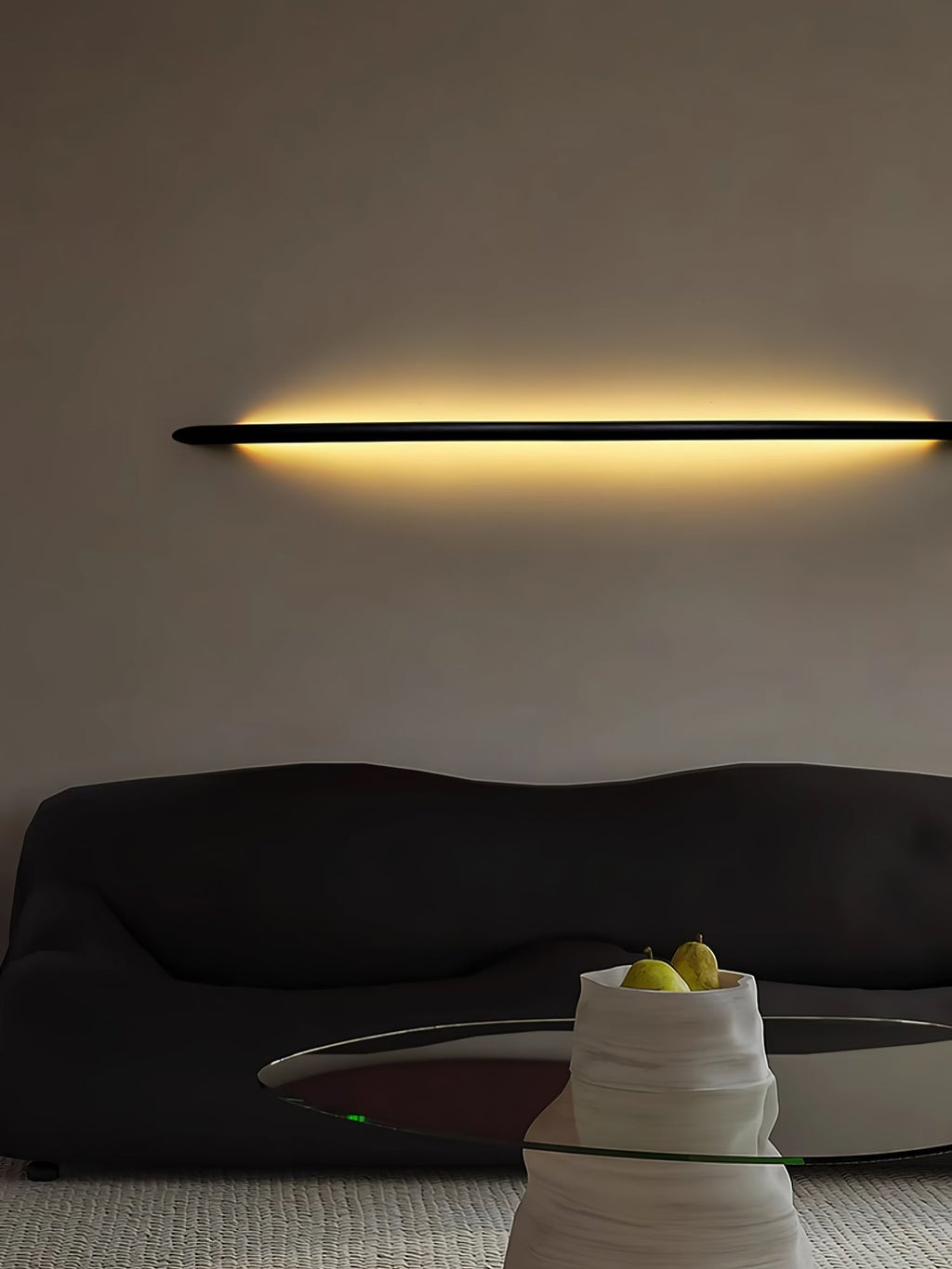 Linea Wood Wall Light, Hardwired Wall Sconce, detail 9