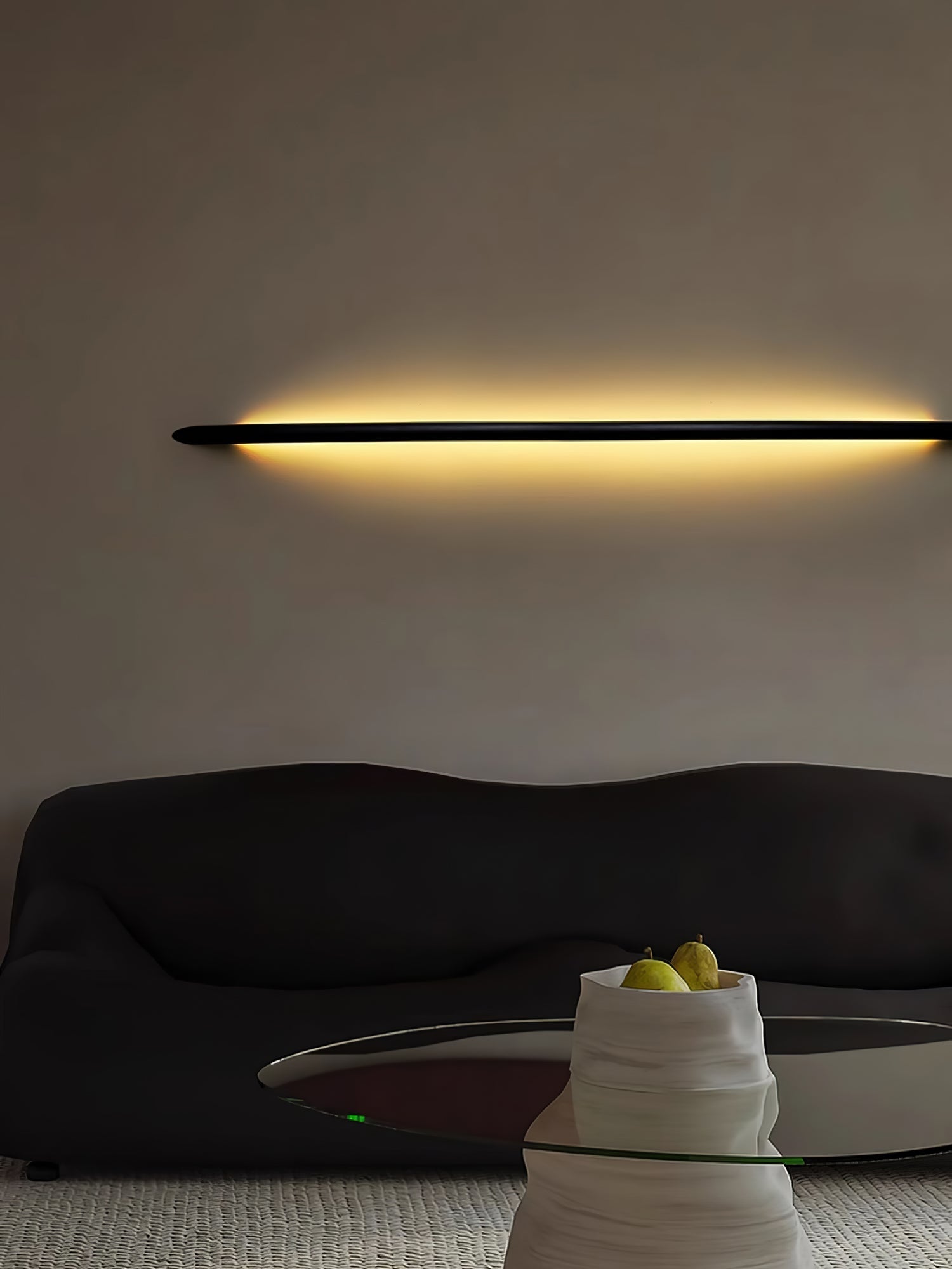 Linea Wood Wall Light, Hardwired Wall Sconce, detail 9