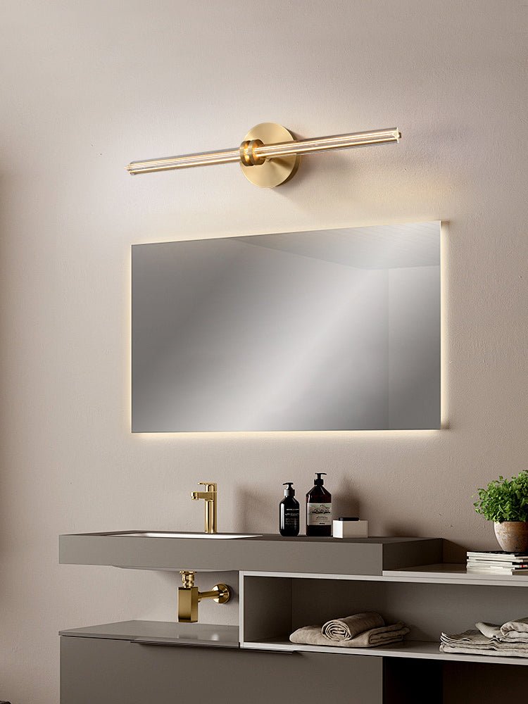 Linear Filament Wall Light, Hardwired Wall Sconce, detail 3
