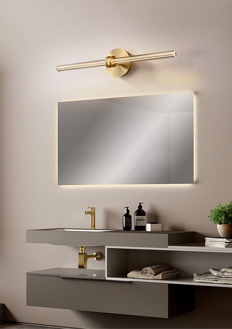 Linear Filament Wall Light, Hardwired Wall Sconce, detail 6
