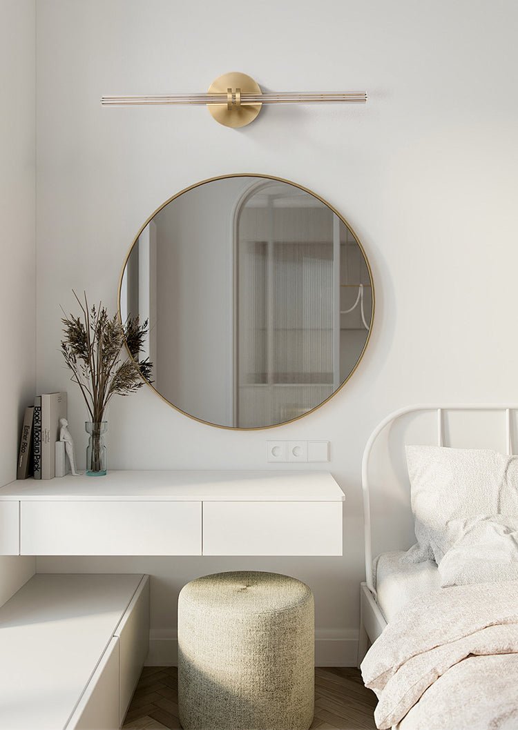 Linear Filament Wall Light, Hardwired Wall Sconce, detail 7
