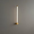 Linear LED Wall-mounted Light Wall Light, Hardwired Wall Sconce, Metal, Dia 6cm x H 65cm