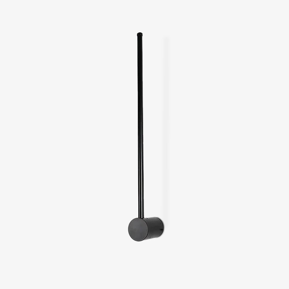 Linear LED Rechargeable Wall Light - Dia 6cm x H 60cm Metal, Bedroom Wall Sconce