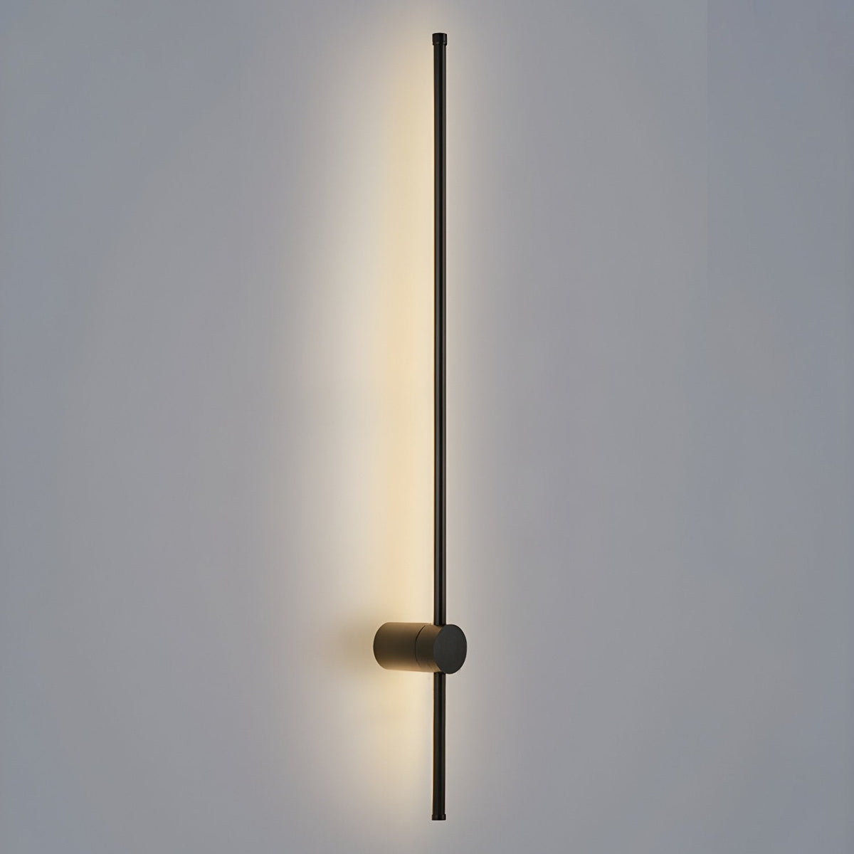 Linear LED Wall Light - Dia 10cm x H 60cm Metal, Hardwired Wall Sconce, detail 21