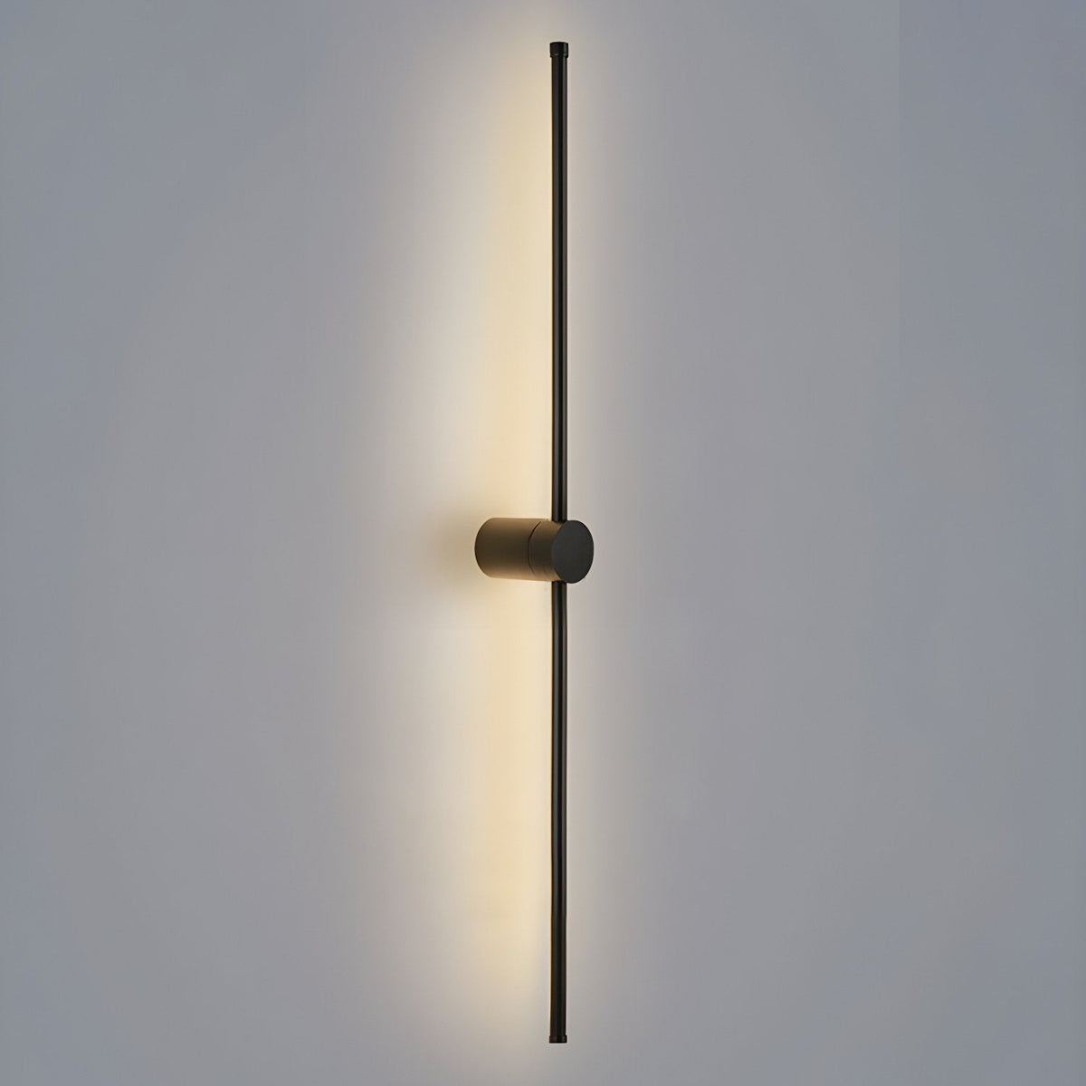 Linear LED Wall Light - Dia 10cm x H 60cm Metal, Hardwired Wall Sconce, detail 20