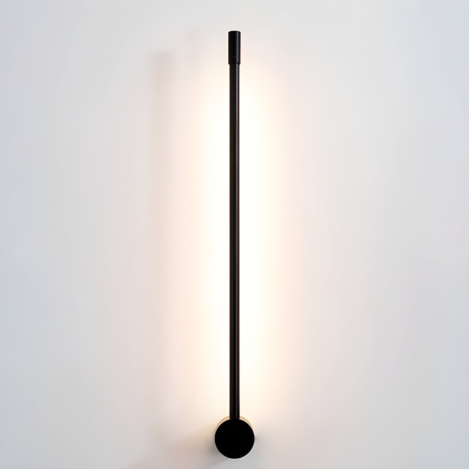 Linear LED Wall Light - Dia 10cm x H 60cm Metal, Hardwired Wall Sconce, detail 17