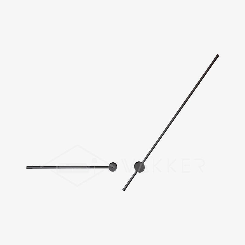 Linear LED Wall Light - Dia 10cm x H 60cm Metal, Hardwired Wall Sconce, detail 16