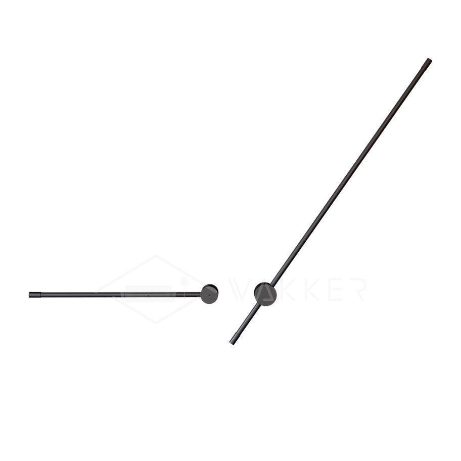 Linear LED Wall Light - Dia 10cm x H 60cm Metal, Hardwired Wall Sconce, detail 10