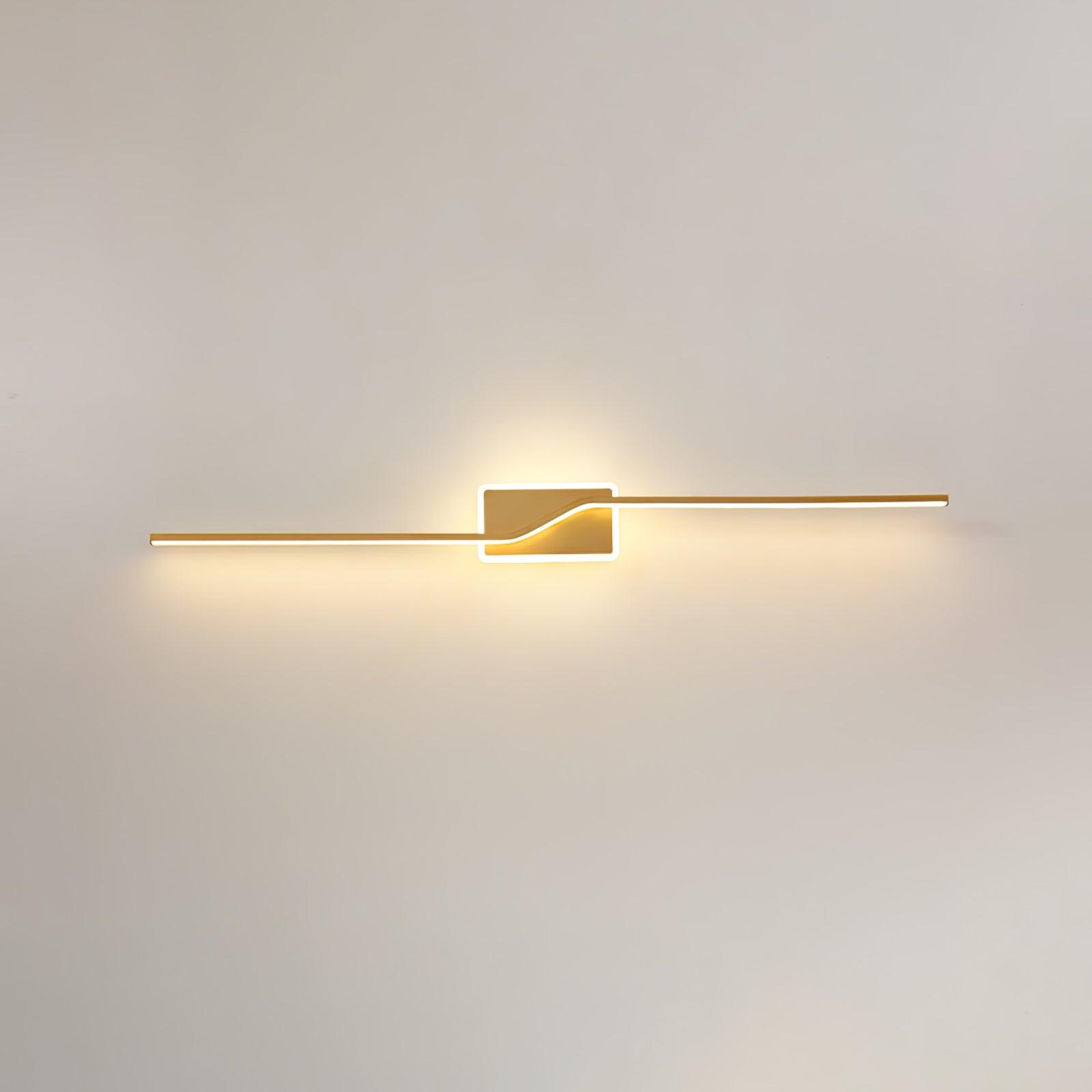 Linear Strip Wall Light, Hardwired Wall Sconce, Aluminum, W10cm x H 60cm