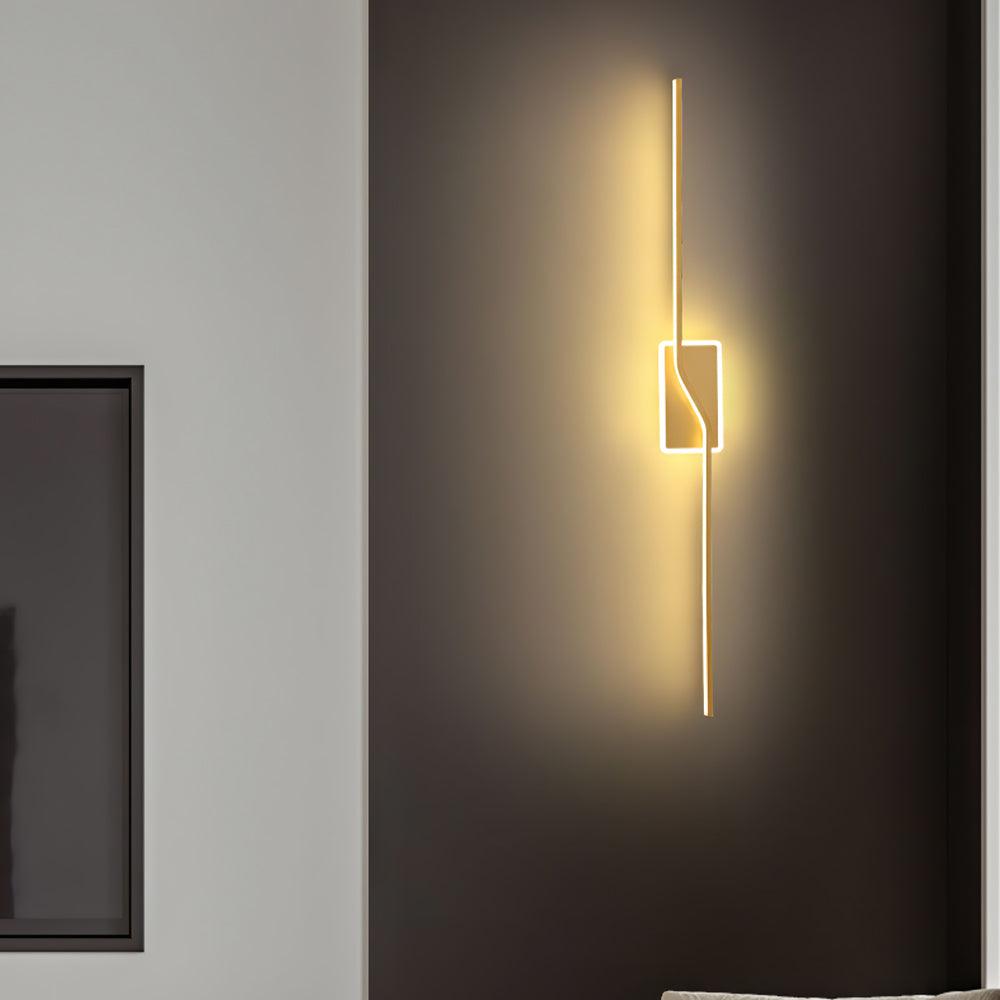 Linear Strip Wall Light, Hardwired Wall Sconce, detail 6