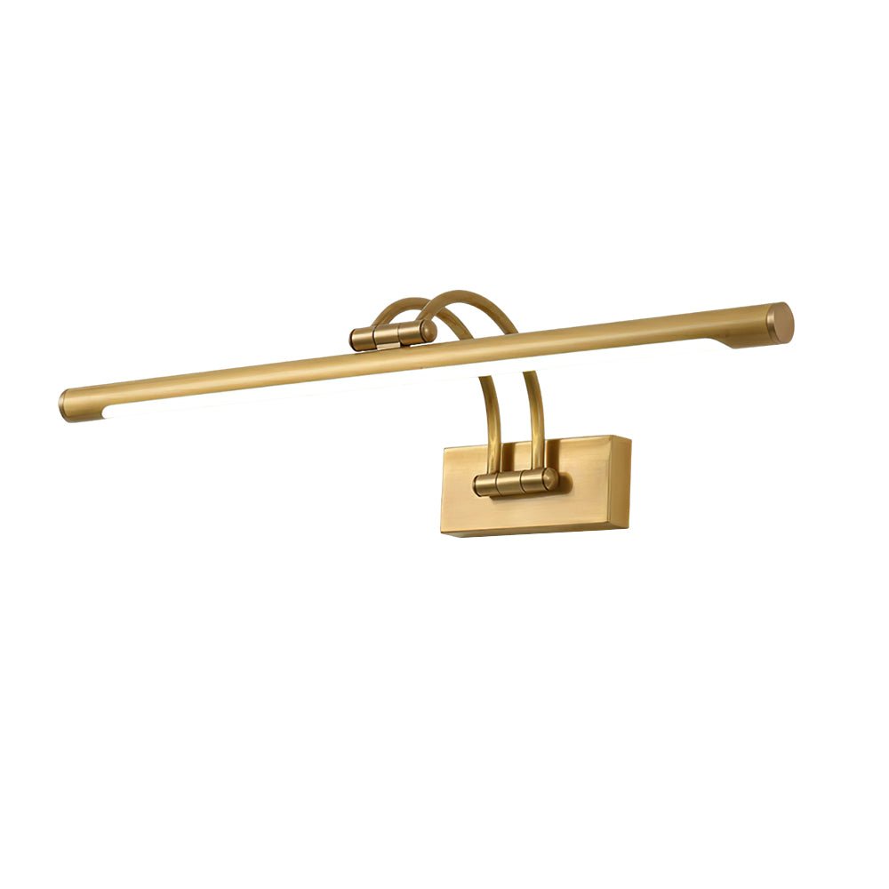 Linear Vanity Wall Fixture - Dia 35cm x H 18cm Brass, Bathroom Vanity Light, detail 5