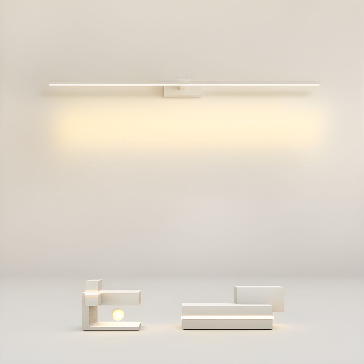 Linear Bathroom Wall Light, Bathroom Vanity Light, detail 3