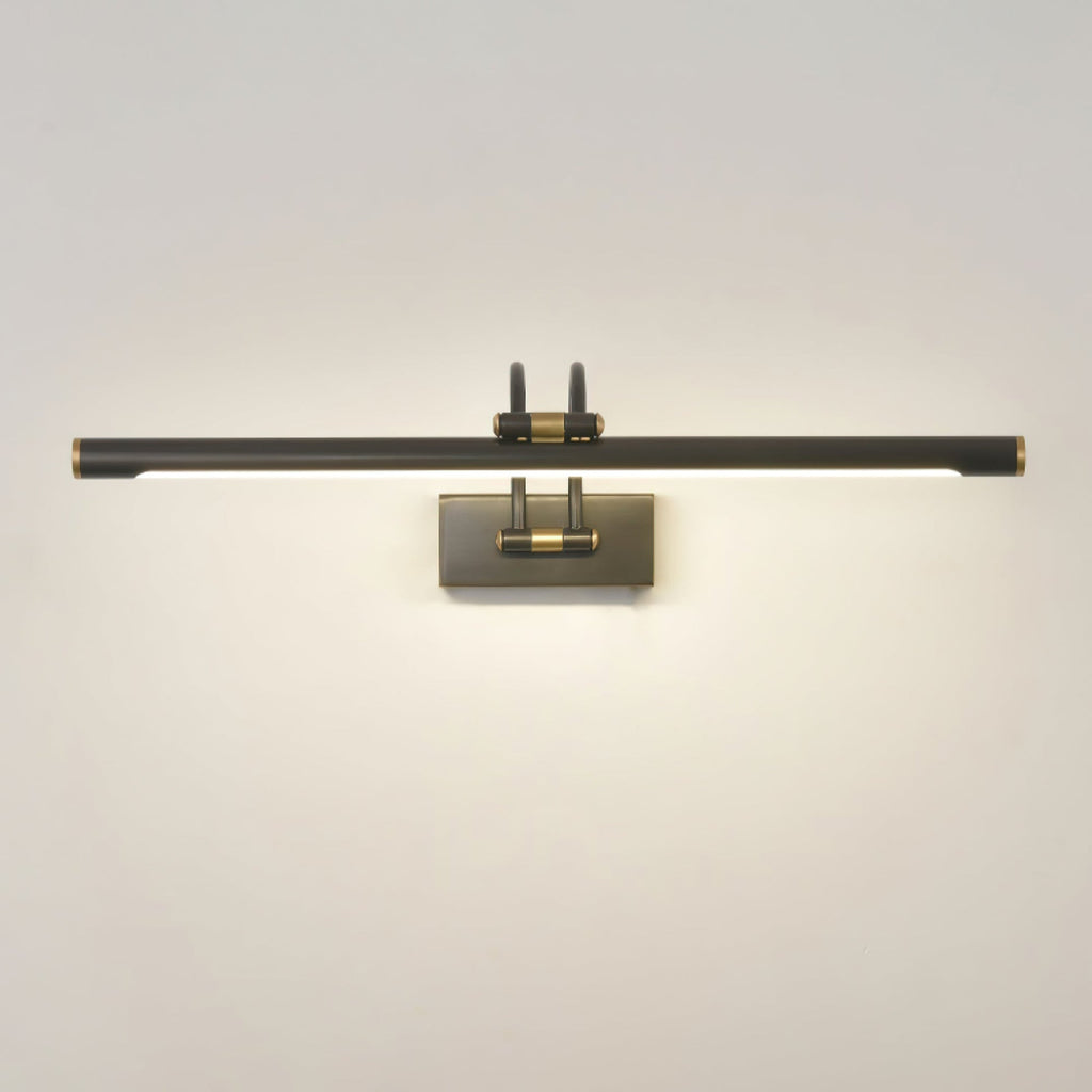 Linear Vanity Wall Fixture - Dia 35cm x H 18cm Brass, Bathroom Vanity Light, detail 15