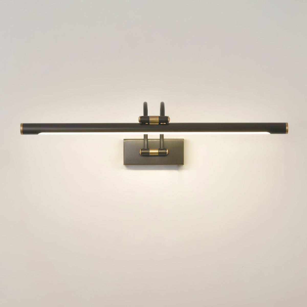 Linear Vanity Wall Fixture - Dia 35cm x H 18cm Brass, Bathroom Vanity Light, detail 15