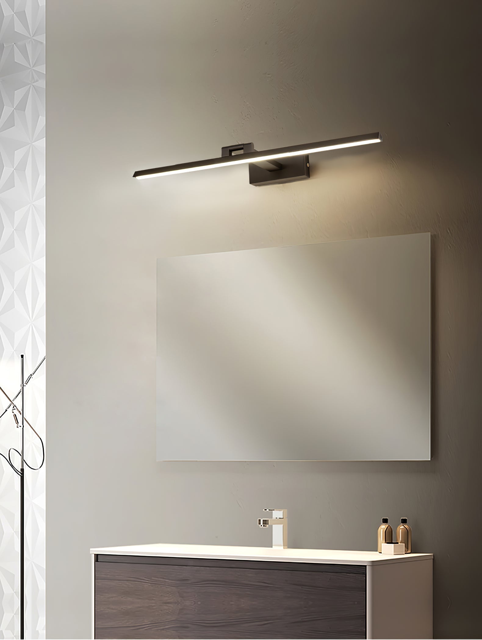 Linear Bathroom Wall Light, Bathroom Vanity Light, detail 28