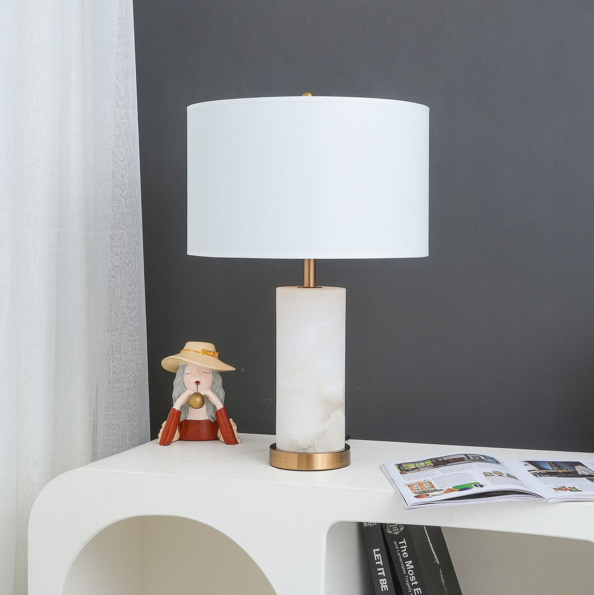 Lineham Table Light, Bedside Table Lamp, detail 8