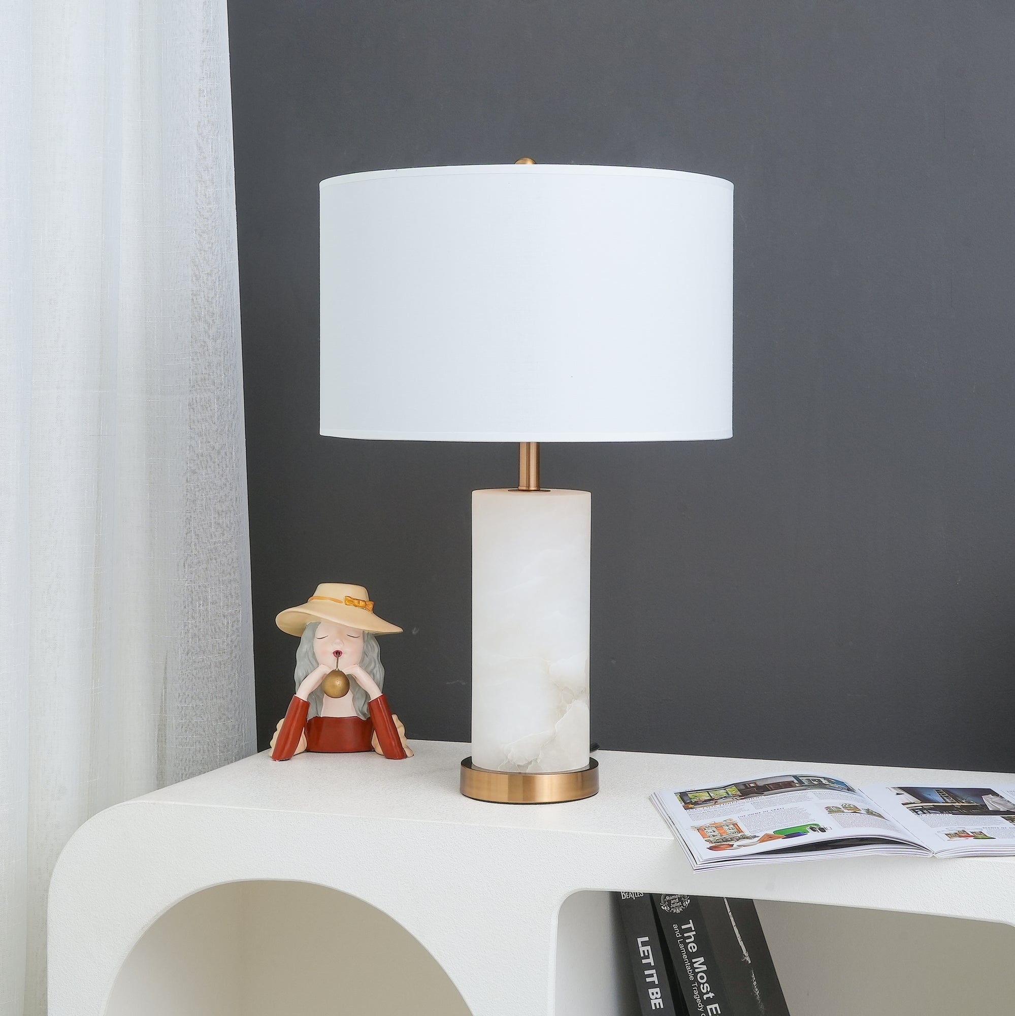 Lineham Table Light, Bedside Table Lamp, detail 8