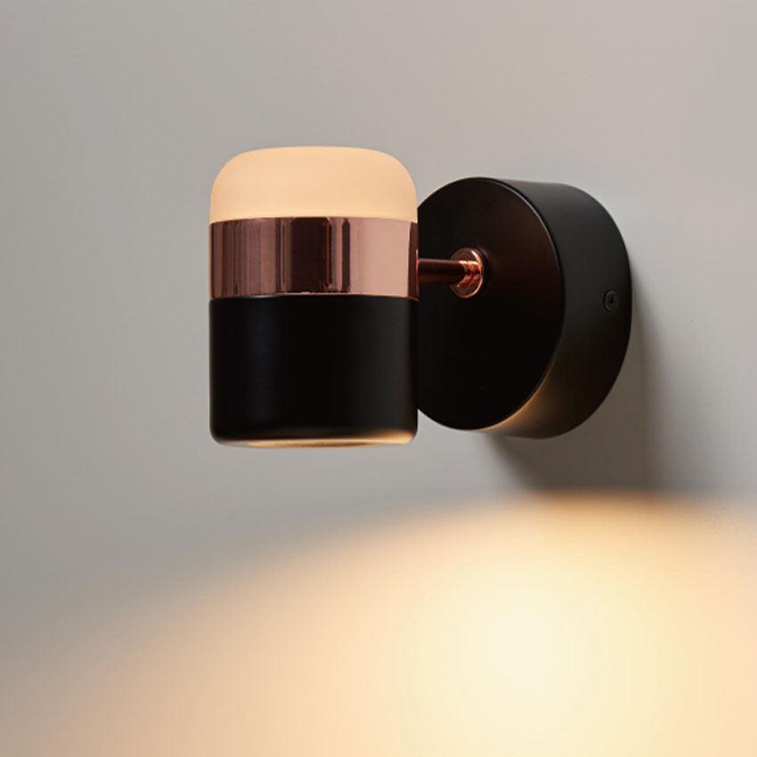 Adjustable Glass Wall Light, Bedroom Wall Sconce, detail 8