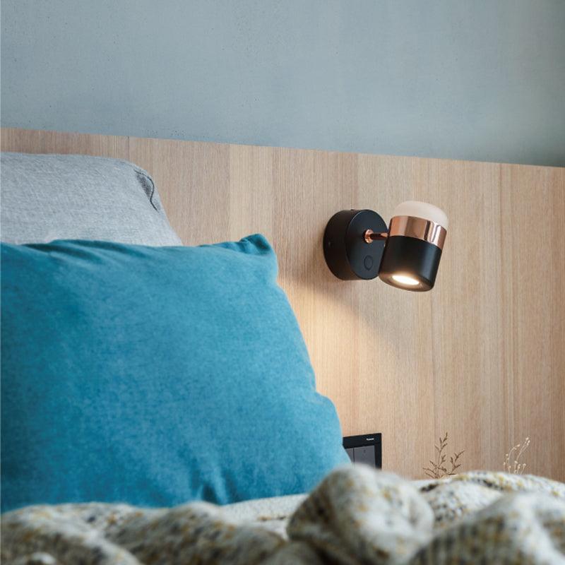 Adjustable Glass Wall Light, Bedroom Wall Sconce, detail 4
