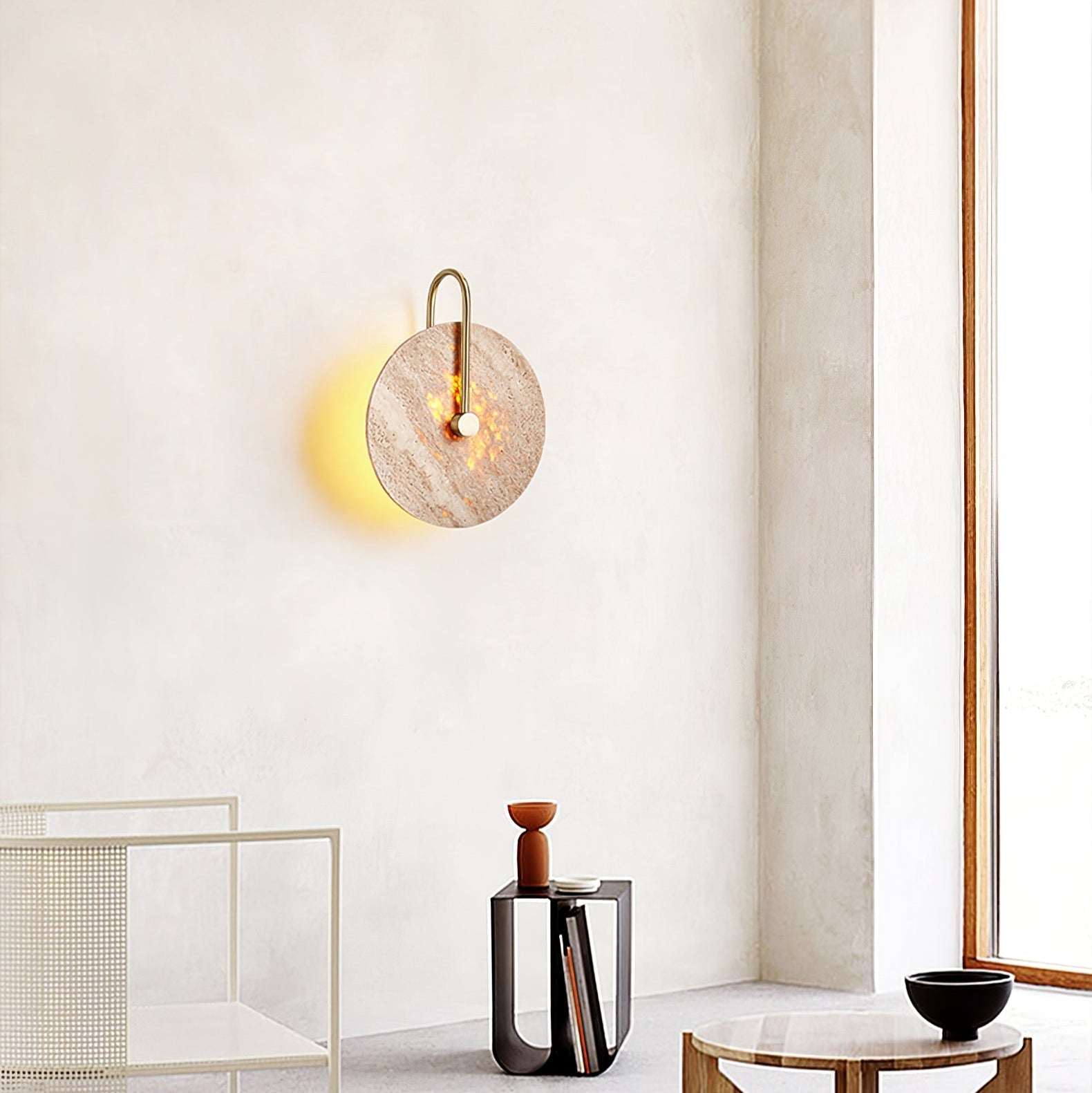 Lior Hook Wall Light, Hardwired Wall Sconce, detail 4