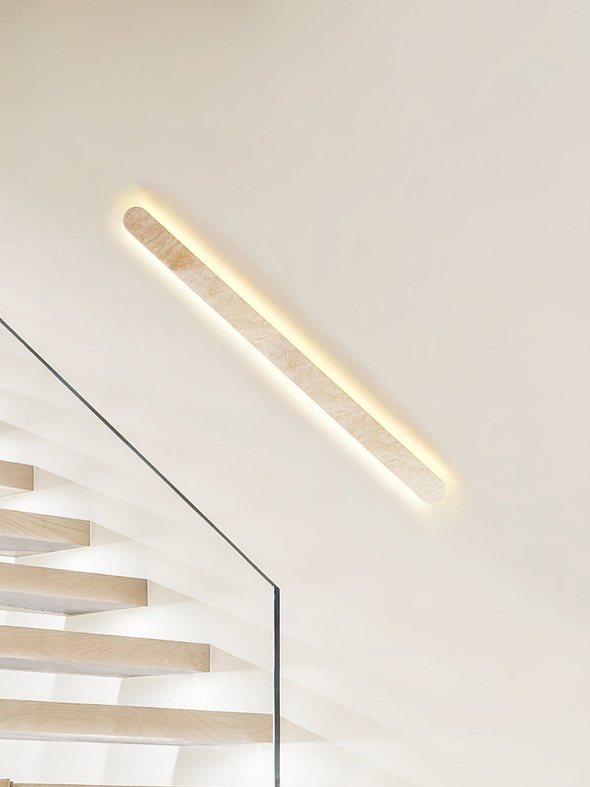 Lior Travertine Wall Light, Hardwired Wall Sconce, detail 16