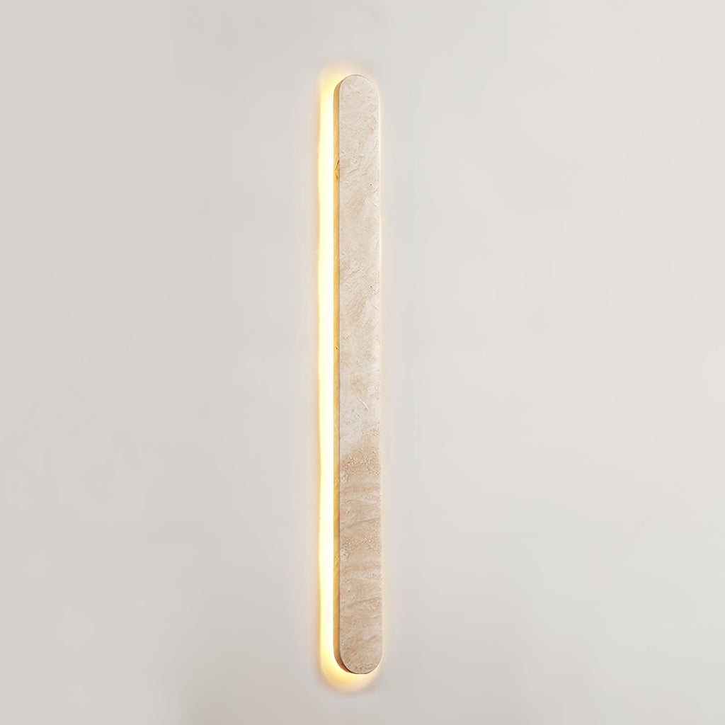 Lior Travertine Wall Light, Hardwired Wall Sconce, detail 18