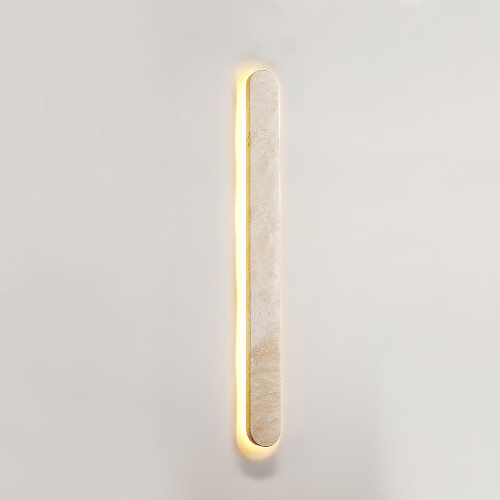 Lior Travertine Wall Light, Hardwired Wall Sconce, detail 20