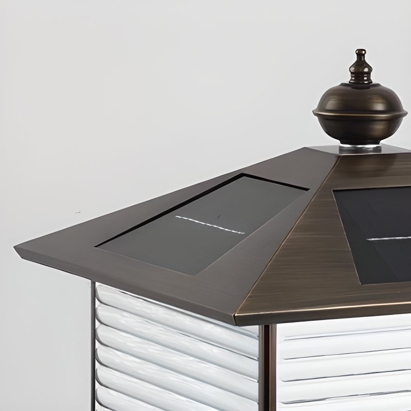 Liora Solar Pagoda Exterior Light, Outdoor Wall Light, detail 7
