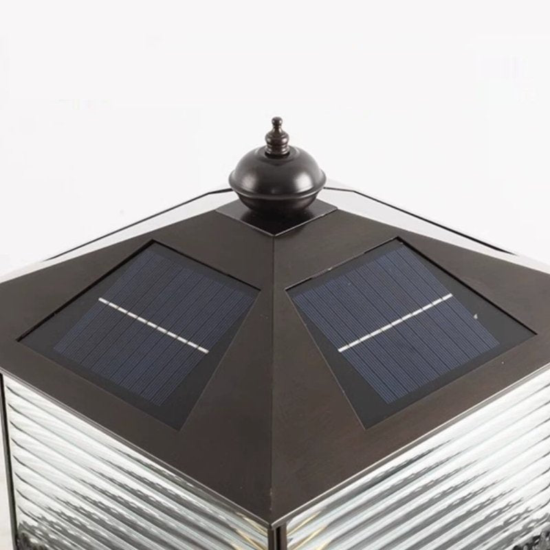 Liora Solar Pagoda Exterior Light, Outdoor Wall Light, detail 8