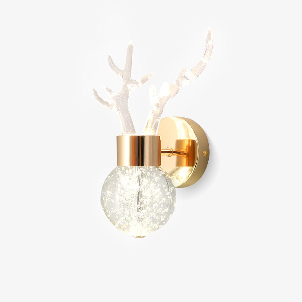 Little Deer Wall Light, Bedroom Wall Sconce, detail 2