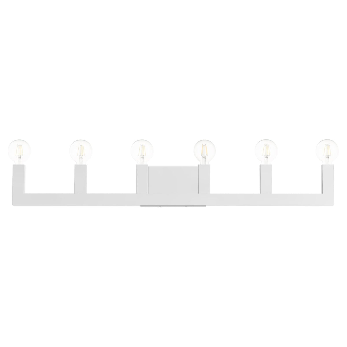 Solna 43 Inch 6 Light Bath Vanity Fixture, Bathroom Vanity Light, detail 22