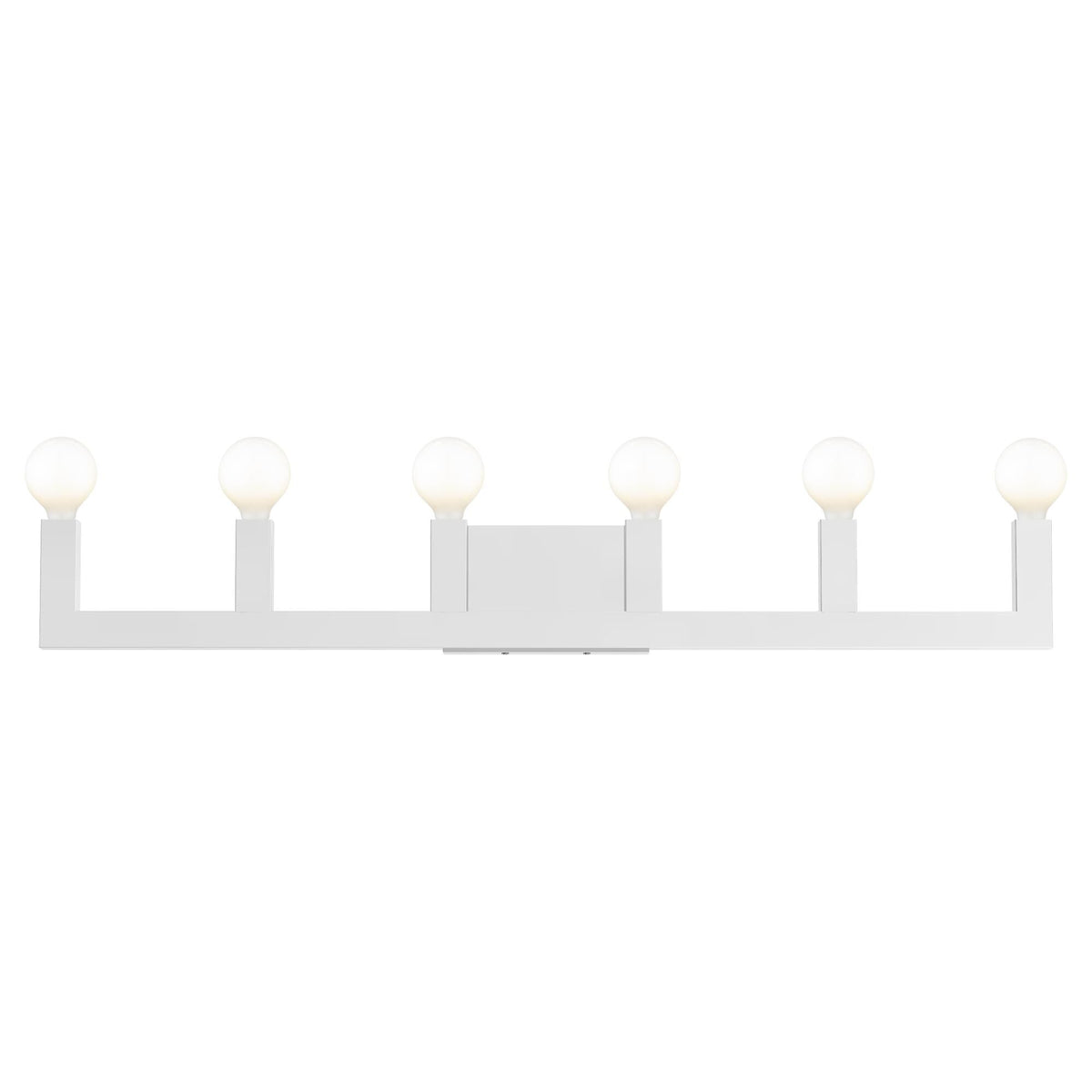 Solna 43 Inch 6 Light Bath Vanity Fixture, Bathroom Vanity Light, detail 26