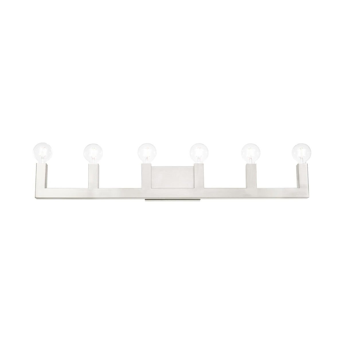 Solna 43 Inch 6 Light Bath Vanity Fixture, Bathroom Vanity Light, detail 11