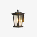 Lodge Birdcage Exterior Wall Light, Outdoor Wall Light, Aluminum, ∅ 8.3″ x W 9.8″ x H 14.6″