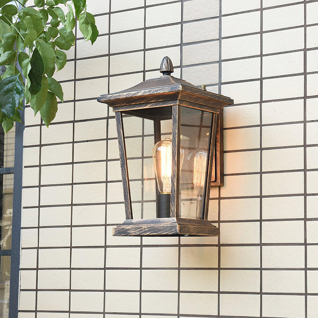Lodge Birdcage Exterior Wall Light, Outdoor Wall Light, detail 7