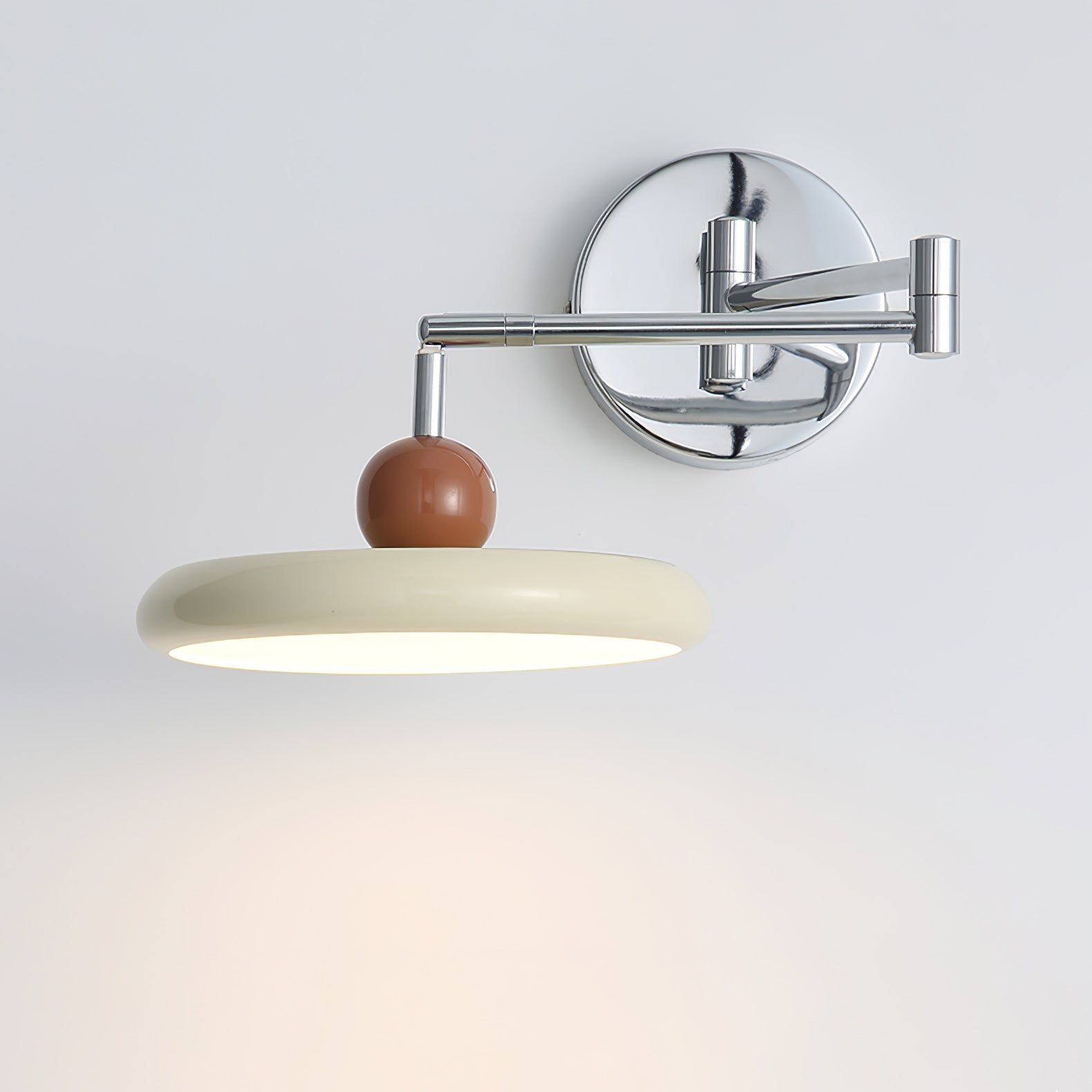 Lola Pivot Arm Wall Light, Hardwired Wall Sconce, detail 15
