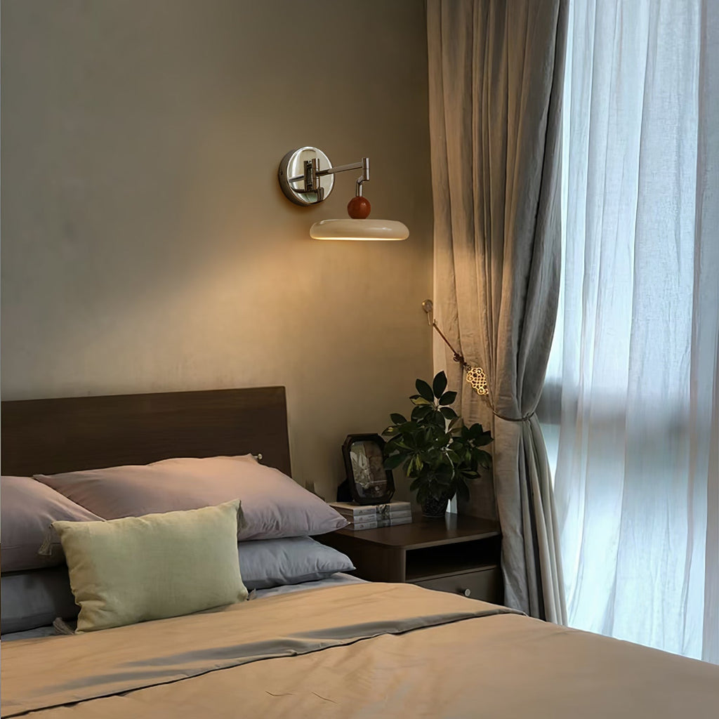 Lola Pivot Arm Wall Light, Hardwired Wall Sconce, detail 22