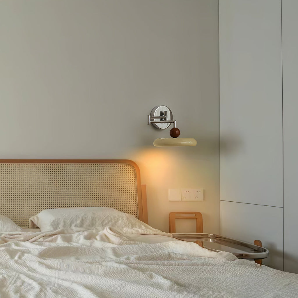 Lola Pivot Arm Wall Light, Hardwired Wall Sconce, detail 26
