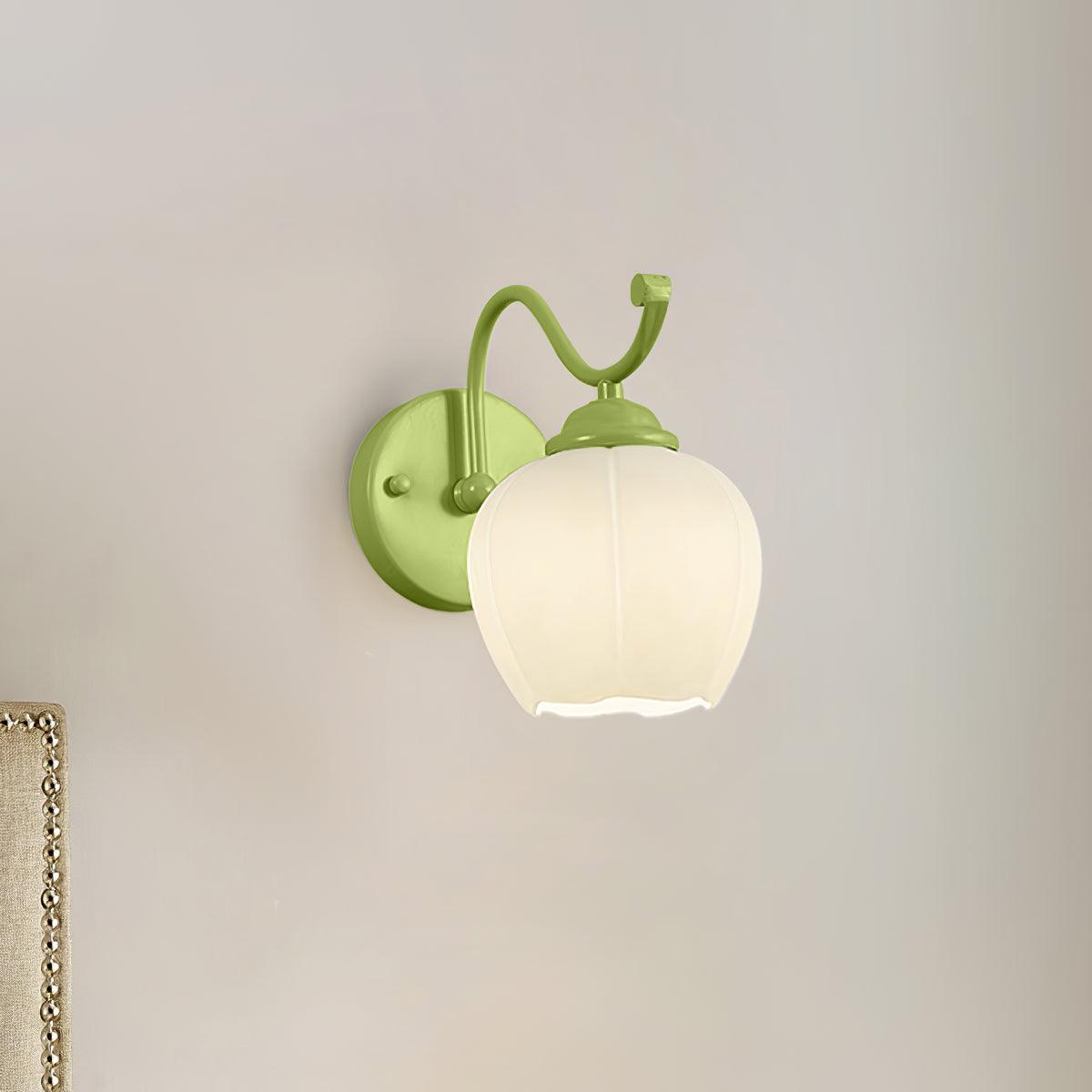 Lomance Lily Wall Light, Hardwired Wall Sconce, Iron, Dia 26cm x H 25cm