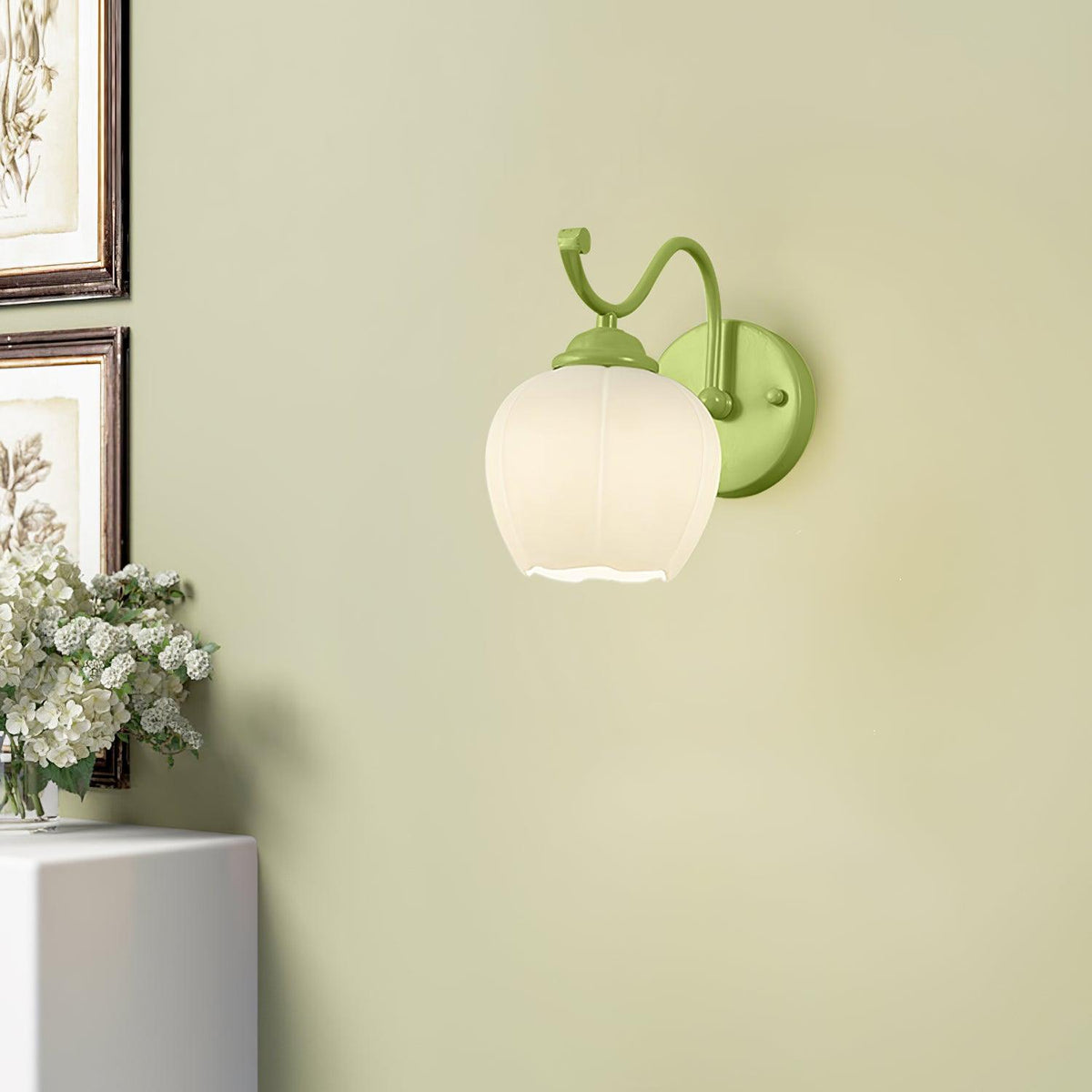 Lomance Lily Wall Light, Hardwired Wall Sconce, detail 3