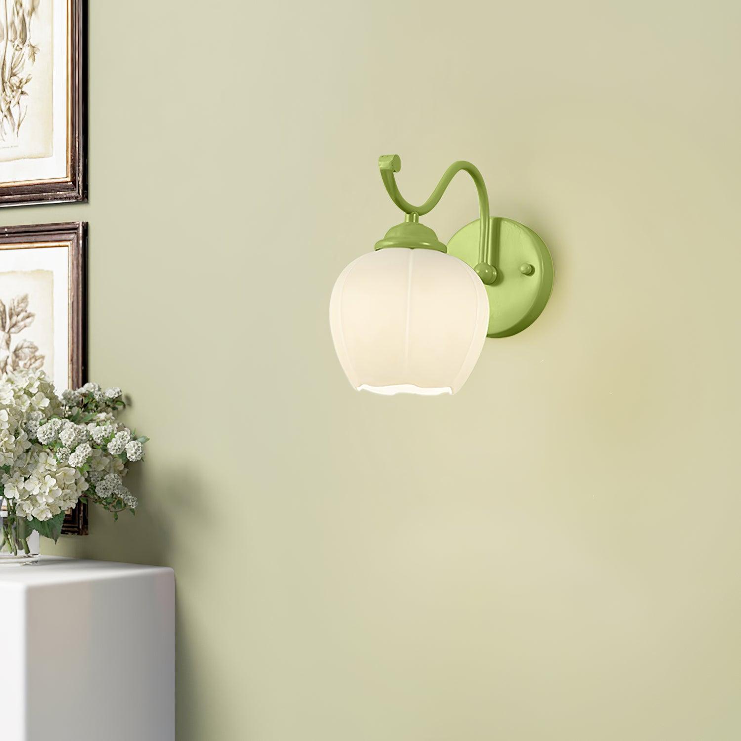 Lomance Lily Wall Light, Hardwired Wall Sconce, detail 3