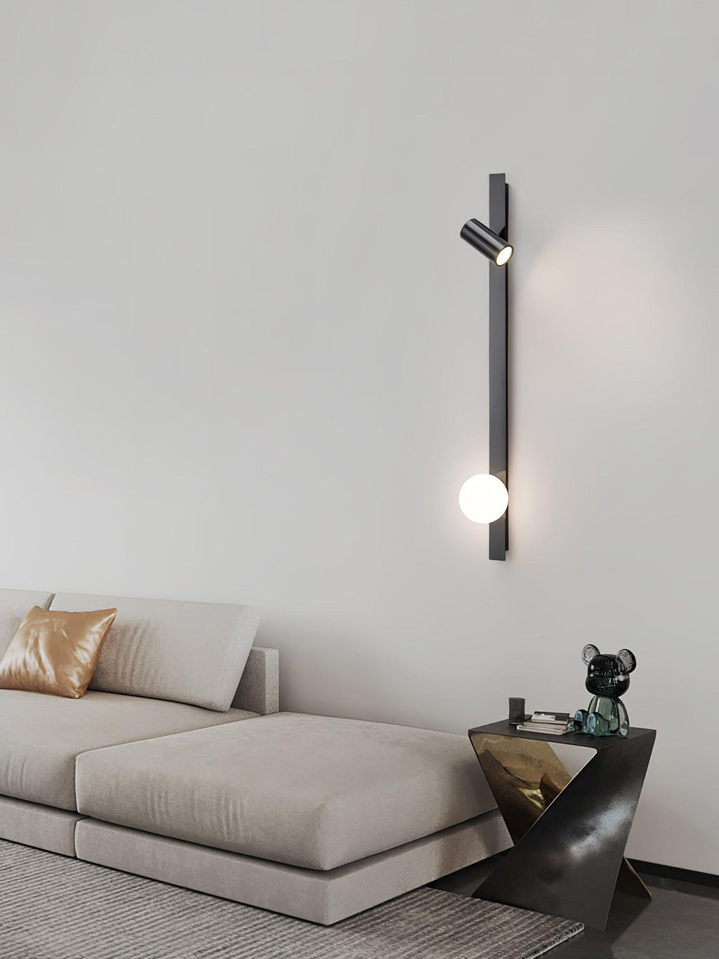 Long Arm Plug-In Wall Light, Plug-In Wall Sconce, detail 31