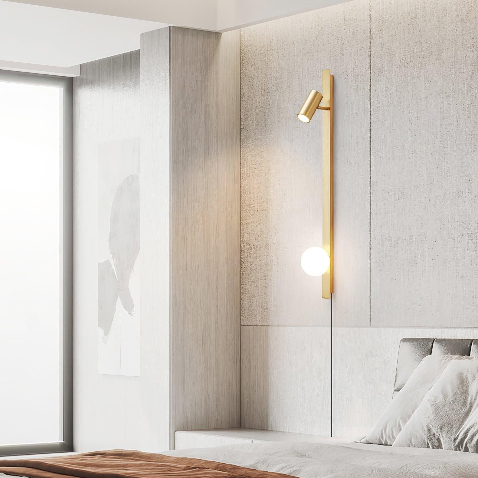 Long Arm Plug-In Wall Light, Plug-In Wall Sconce, detail 9