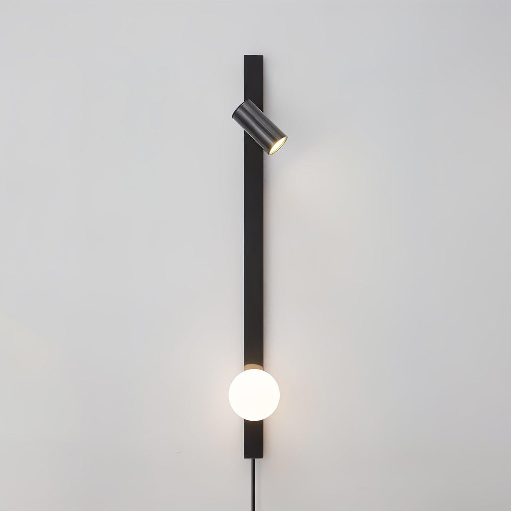 Long Arm Plug-In Wall Light, Plug-In Wall Sconce, detail 13
