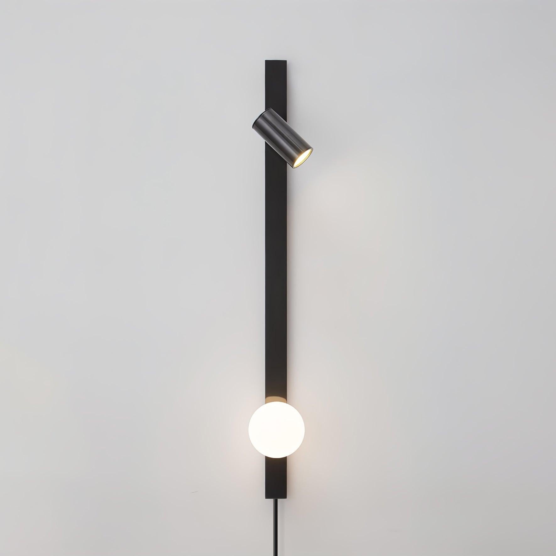 Long Arm Plug-In Wall Light, Plug-In Wall Sconce, detail 13