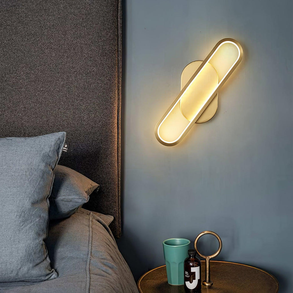 Long Ova Wall Light, Wall Sconce, detail 9