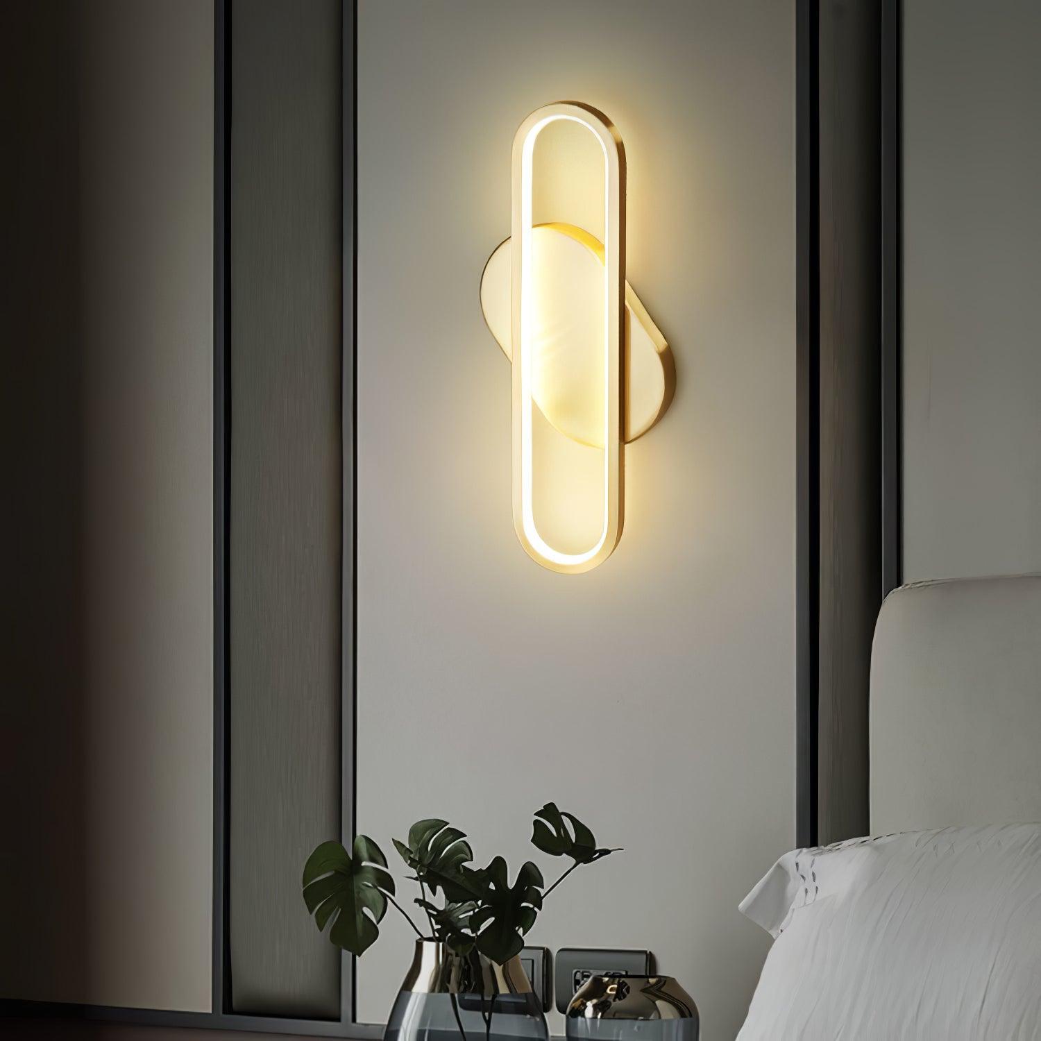Long Ova Wall Light, Wall Sconce, detail 3