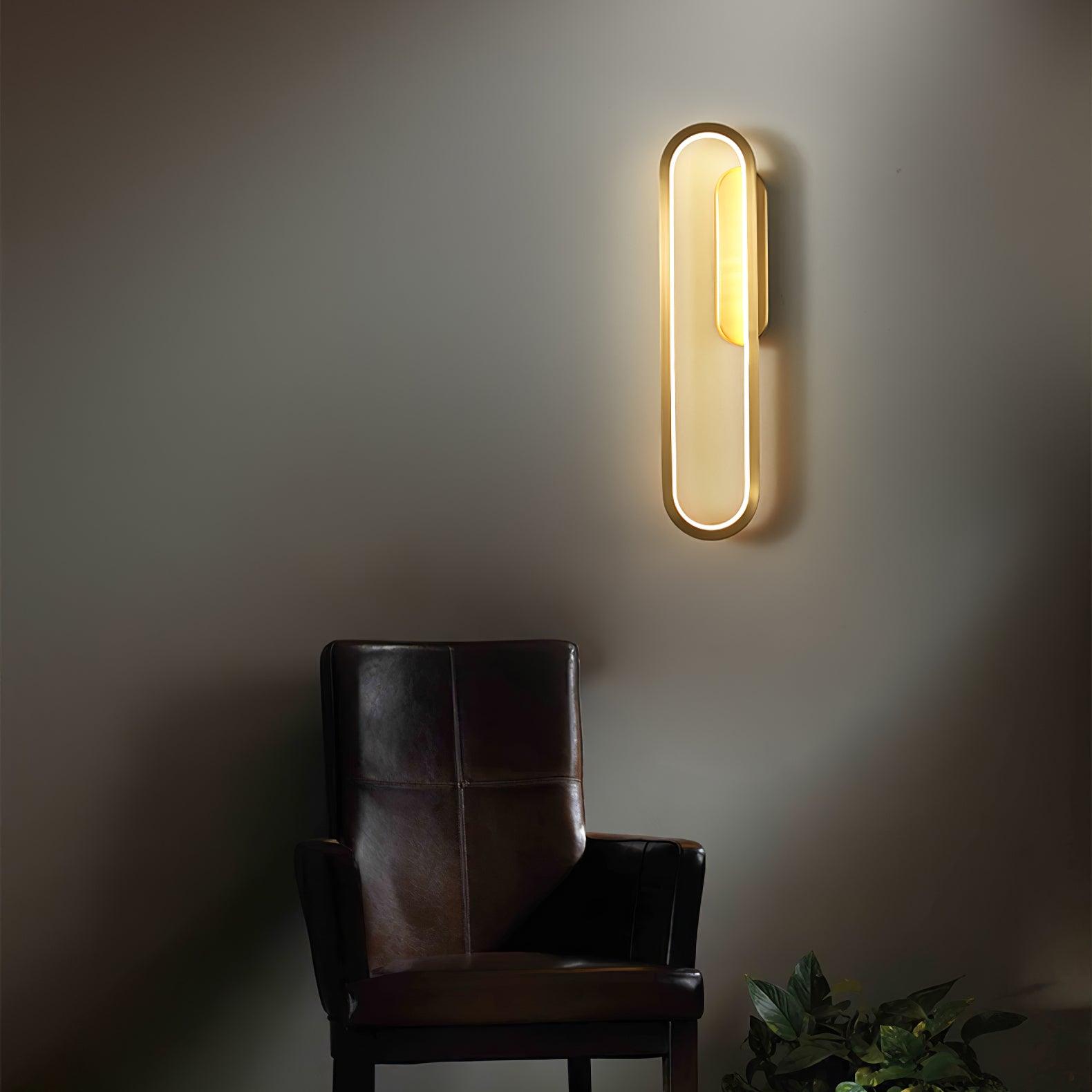 Long Ova Wall Light, Wall Sconce, detail 8