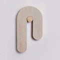 Loop U Wall Light, Hardwired Wall Sconce, Metal, Dia 31cm x H 57cm