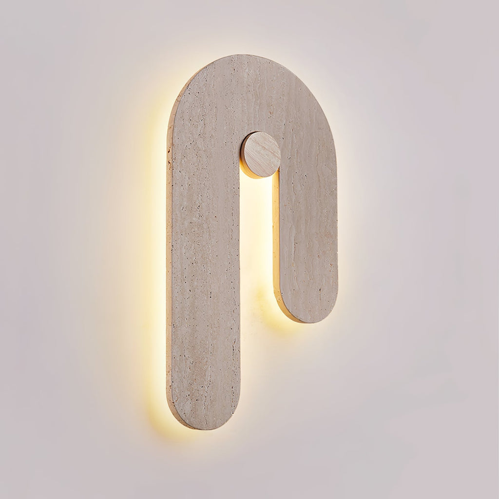 Loop U Wall Light, Hardwired Wall Sconce, detail 4